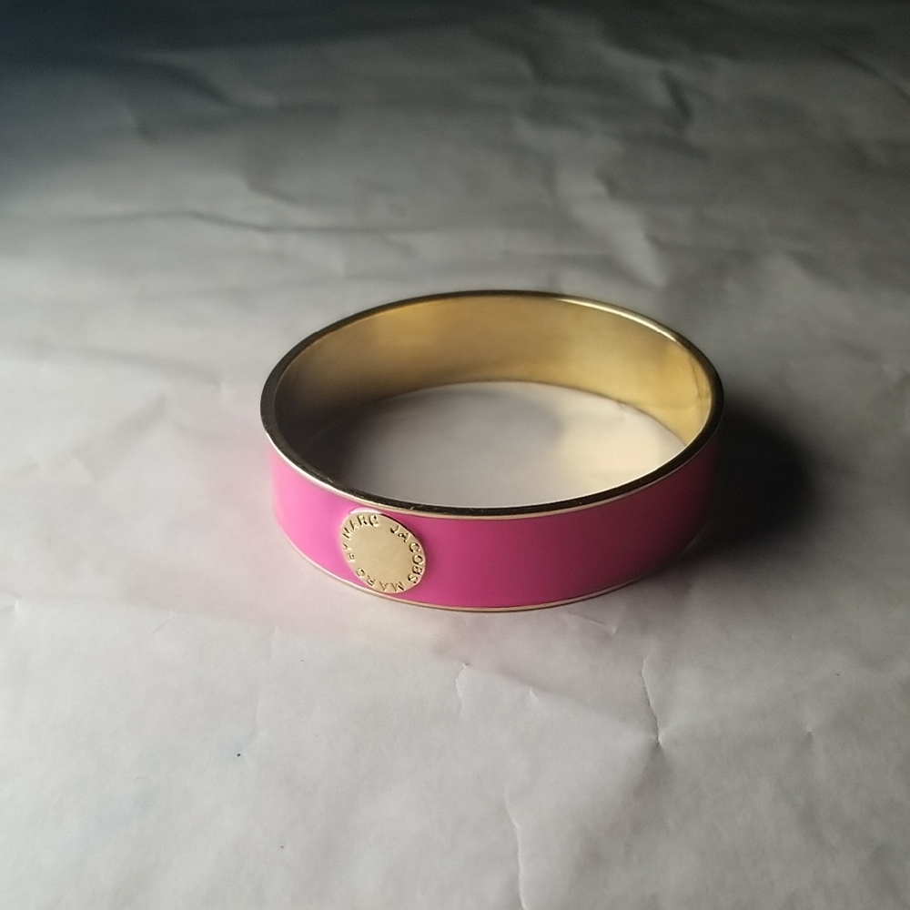 Marc Jacobs Pink and Gold Bracelet